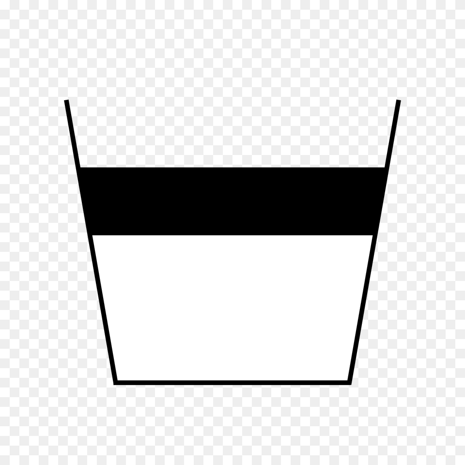 Half Full Bucket Restricted Clipart, Electronics, Screen, Projection Screen Free Png