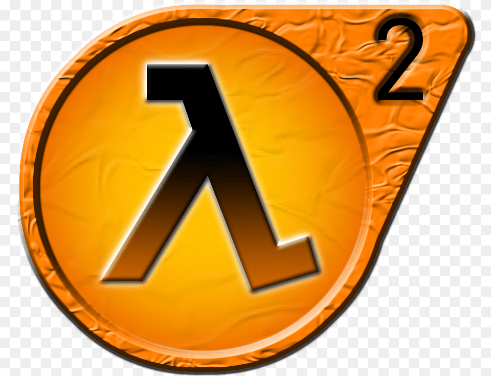 Half Half Life 2, Symbol, Text, Number Png