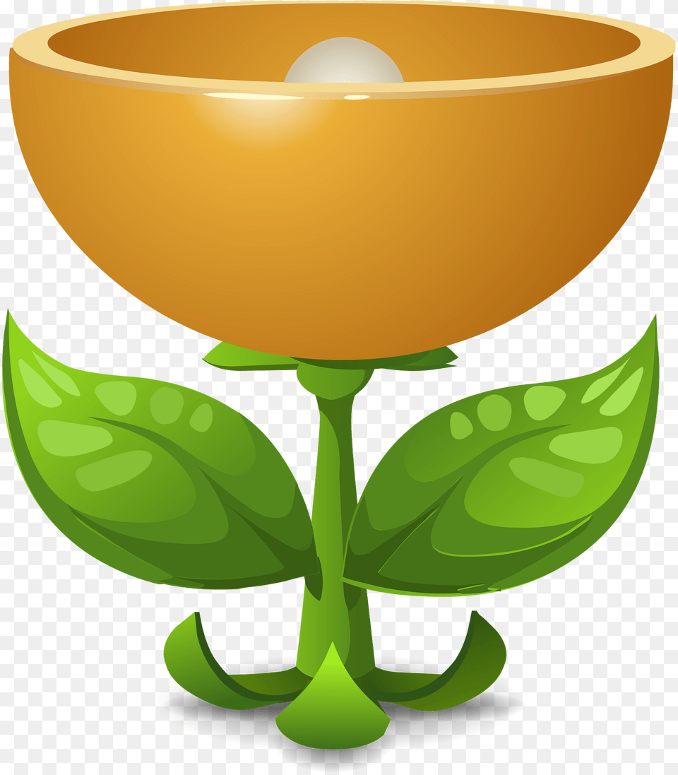 Half Lemon Fantasy Plant Clipart, Glass, Goblet, Chandelier, Lamp Png Image