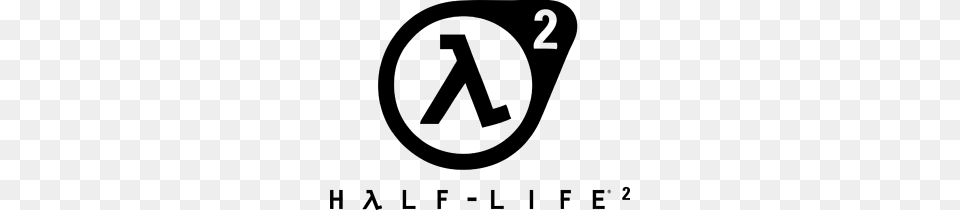 Half Life 2 Black Logo, Symbol Free Png Download