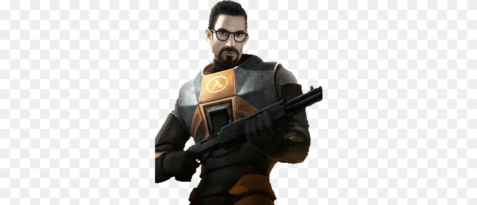 Half Life, Adult, Male, Man, Person Png