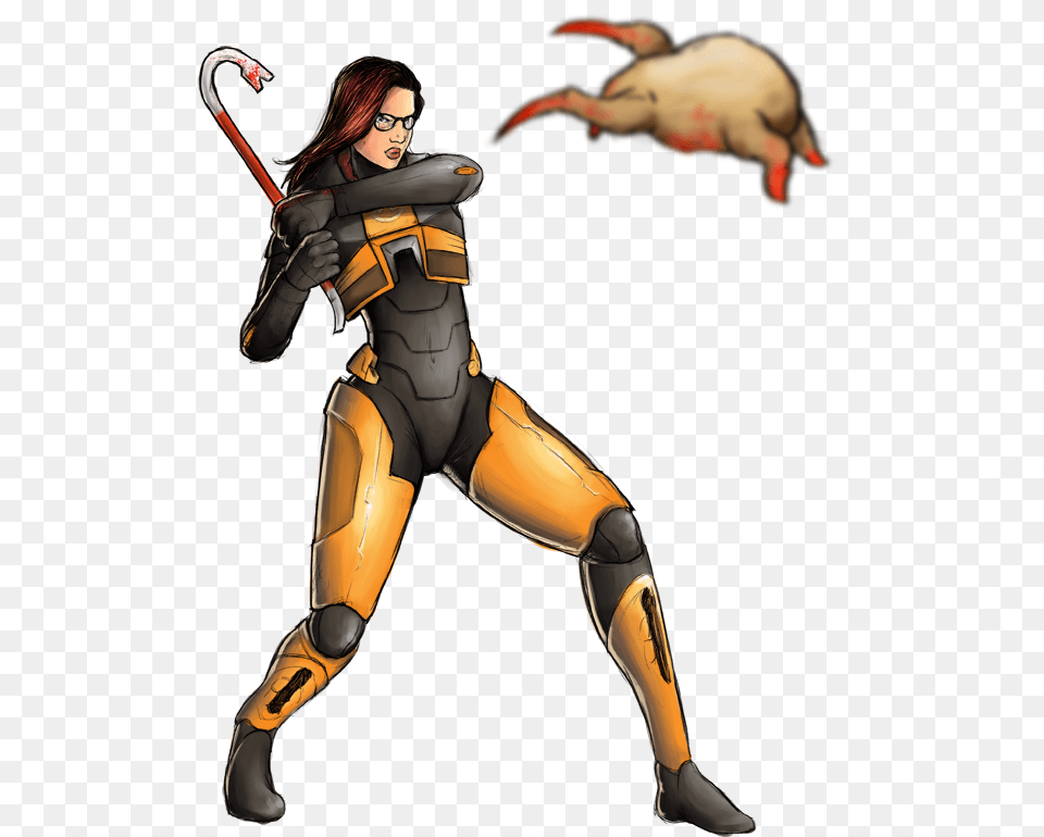 Half Life, Adult, Person, Female, Woman Free Png