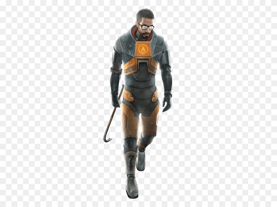 Half Life, Adult, Male, Man, Person Free Transparent Png