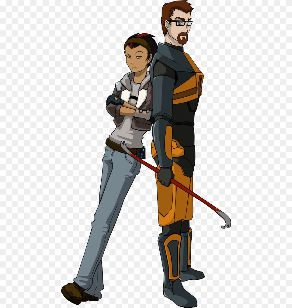 Half Life, Adult, Person, Man, Male Free Transparent Png