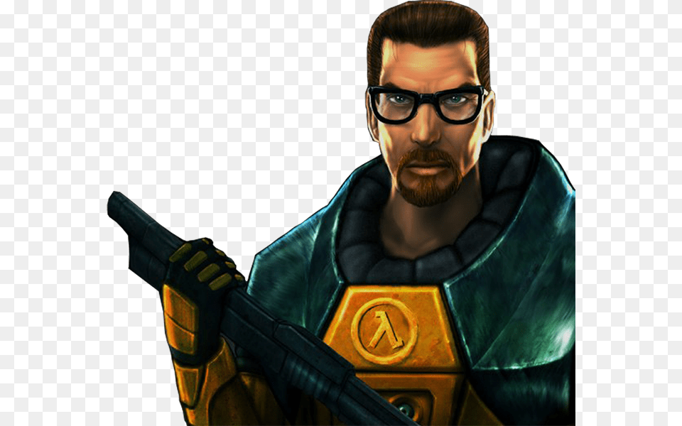 Half Life, Adult, Person, Man, Male Png Image