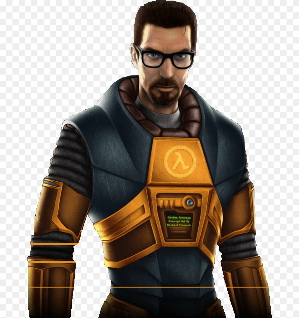 Half Life, Adult, Male, Man, Person Free Png Download