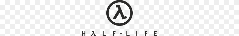 Half Life Black Logo And Text Png