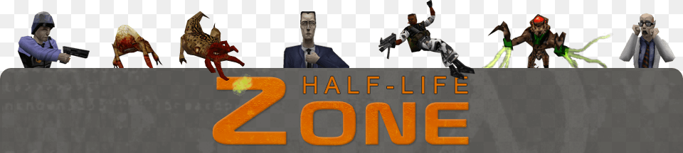Half Life Mod Banners, Adult, Male, Man, Person Free Png Download