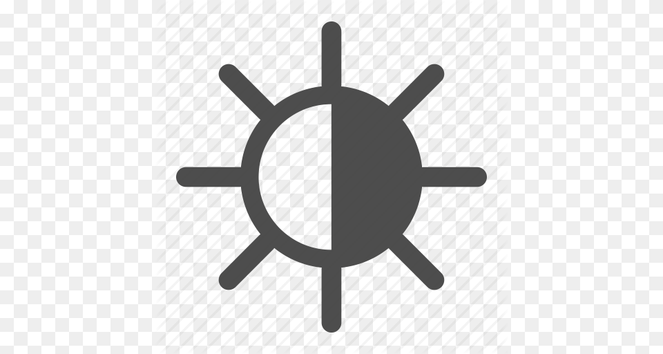 Half Lightning Sun Sunny Weather Yps Icon Free Png Download