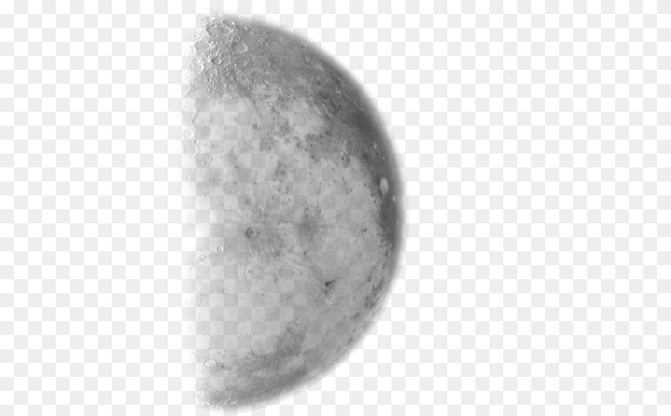 Half Moon, Nature, Night, Outdoors, Astronomy Png