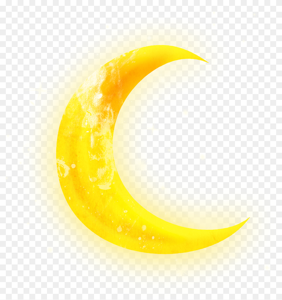 Half Moon Crescent, Nature, Outdoors, Night, Plate Free Png