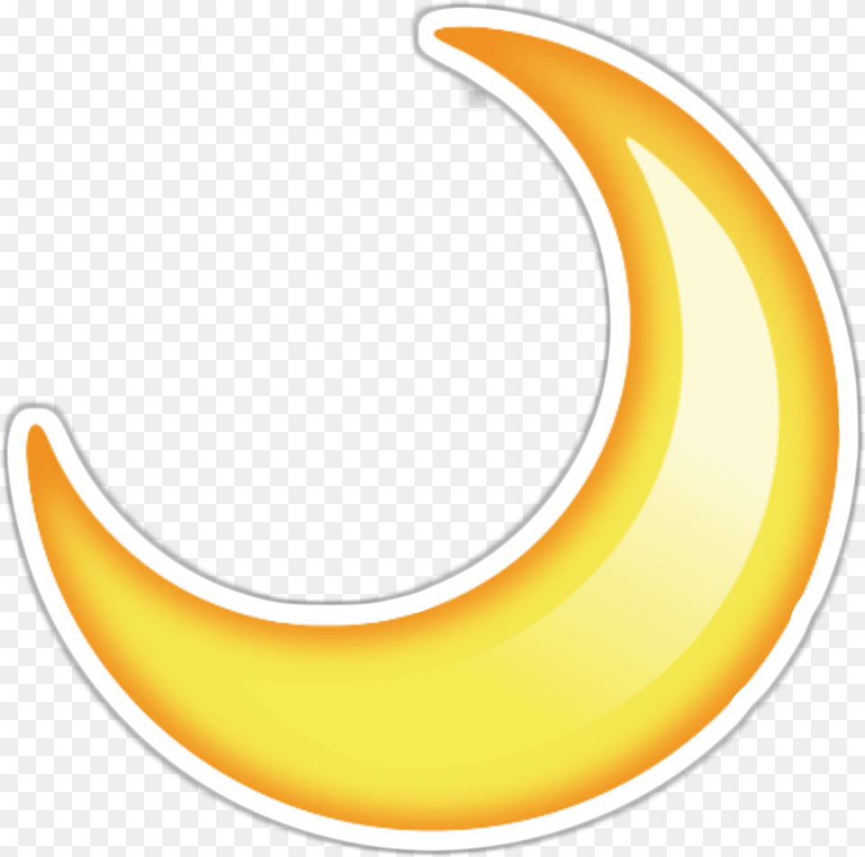 Half Moon Hd Transparent Background Moon Emoji, Outdoors, Night, Nature, Astronomy Png