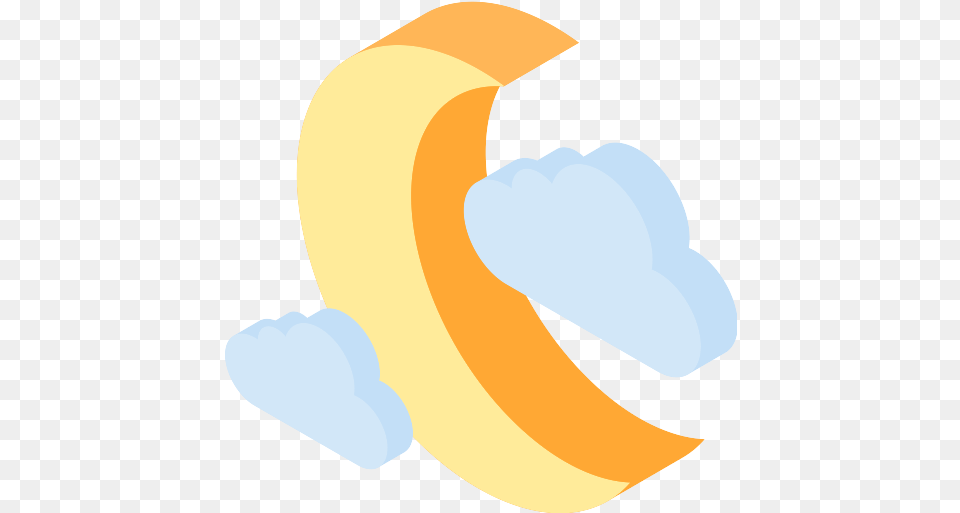Half Moon Night Icon 2 Repo Free Icons Clip Art, Banana, Food, Fruit, Plant Png