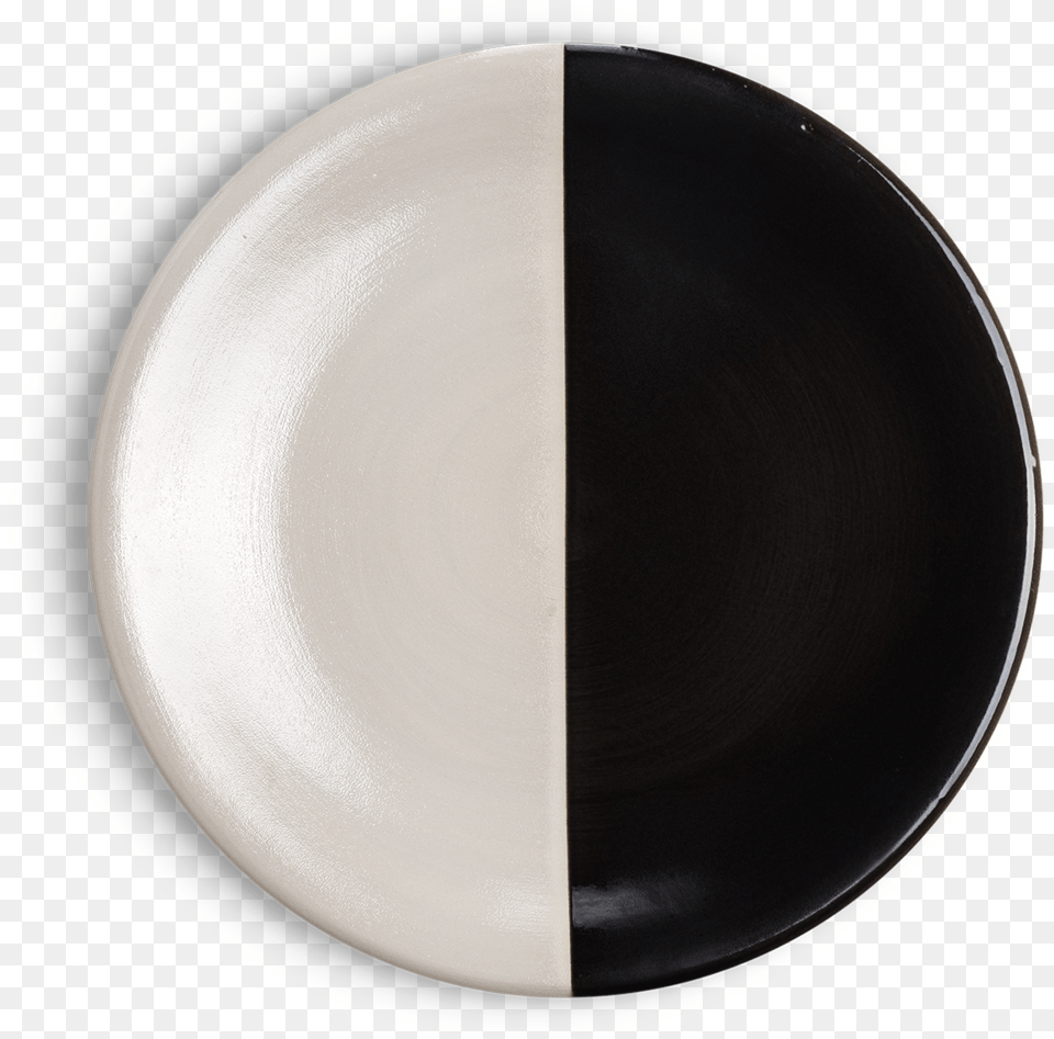 Half Moon Plate Set4 Plates Sets Black And Circle, Art, Pottery, Porcelain, Photography Free Png
