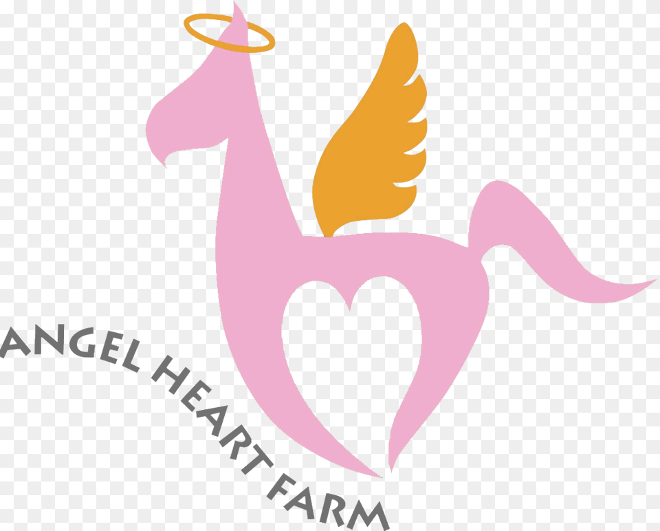 Half Of Heart Is In Heaven With Angel Stock Farm, Logo Free Transparent Png