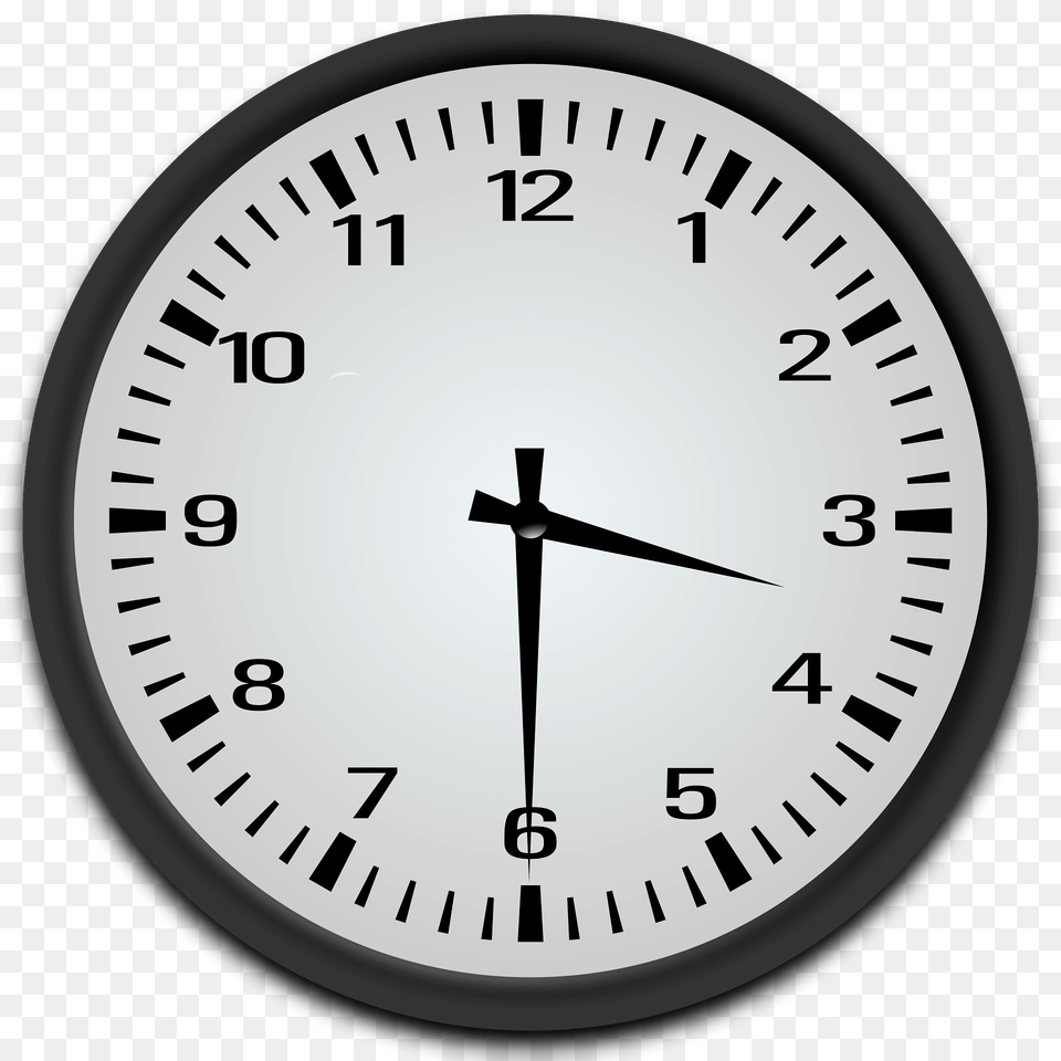 Half Past 3 Clipart, Analog Clock, Clock Png Image