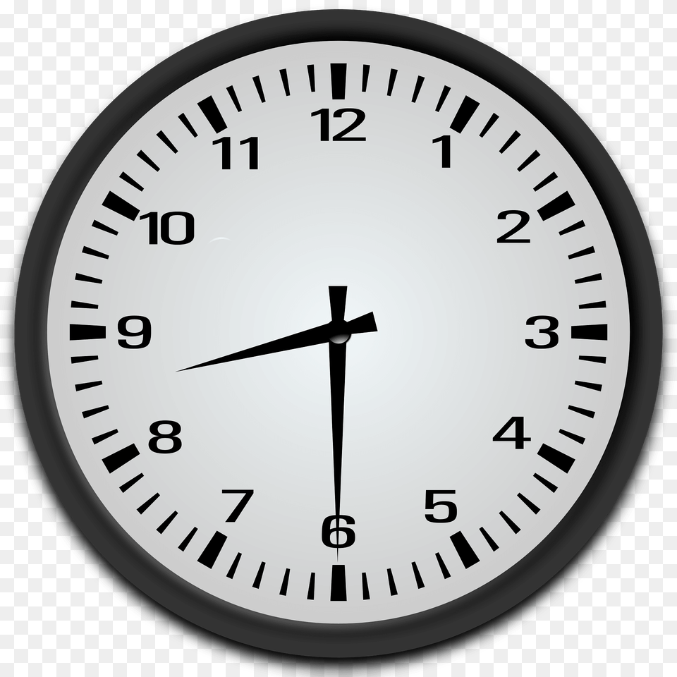 Half Past 8 Clipart, Analog Clock, Clock Png