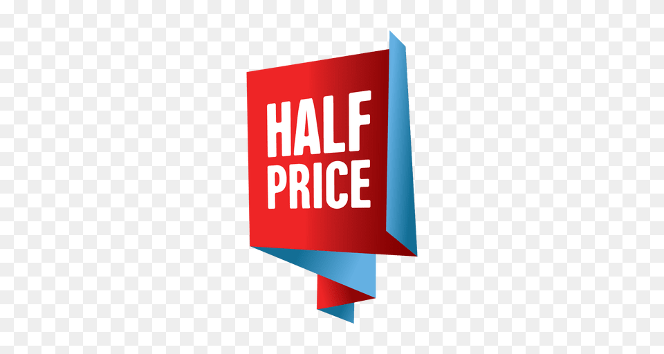 Half Price Sale Label, Advertisement, Poster, Text Free Transparent Png