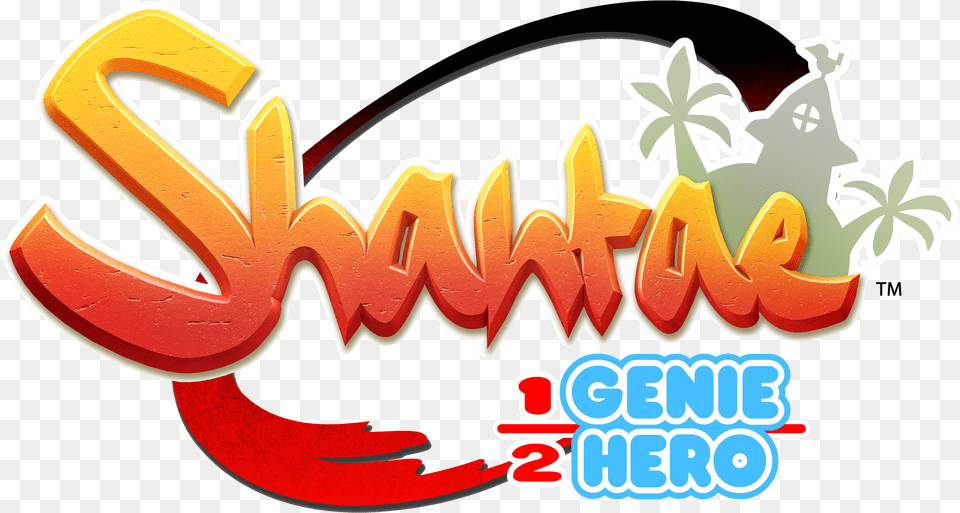 Half Shantae Half Genie Hero Logo Free Png Download