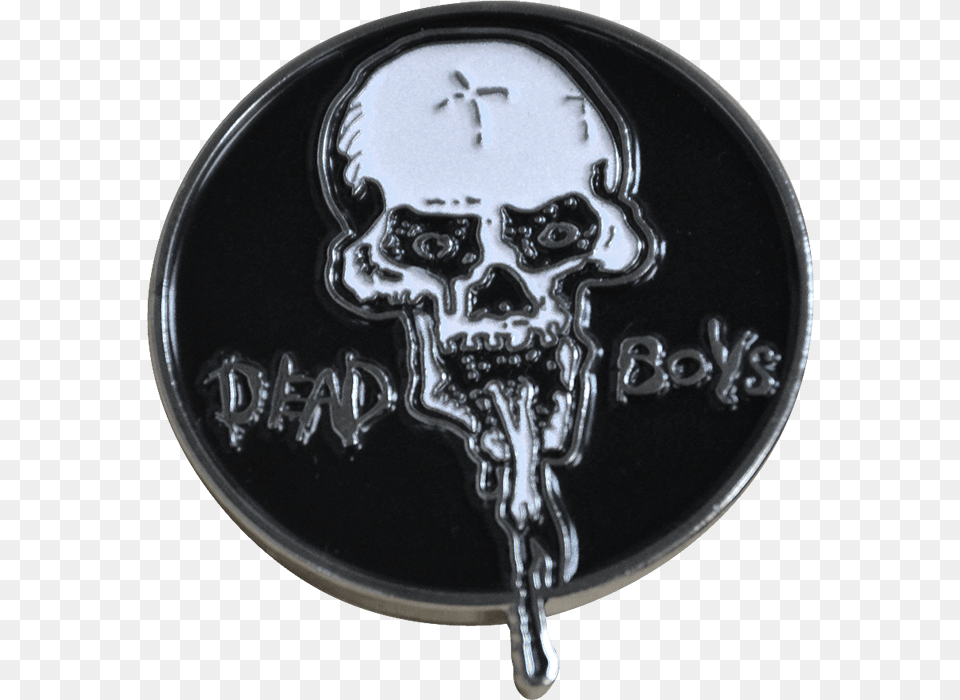 Half Skull, Badge, Logo, Symbol, Emblem Free Png Download