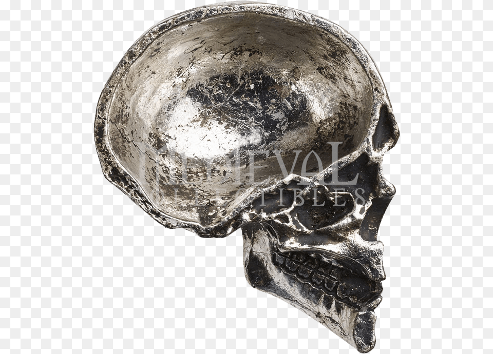 Half Skull Trinket Dish Skull Png Image