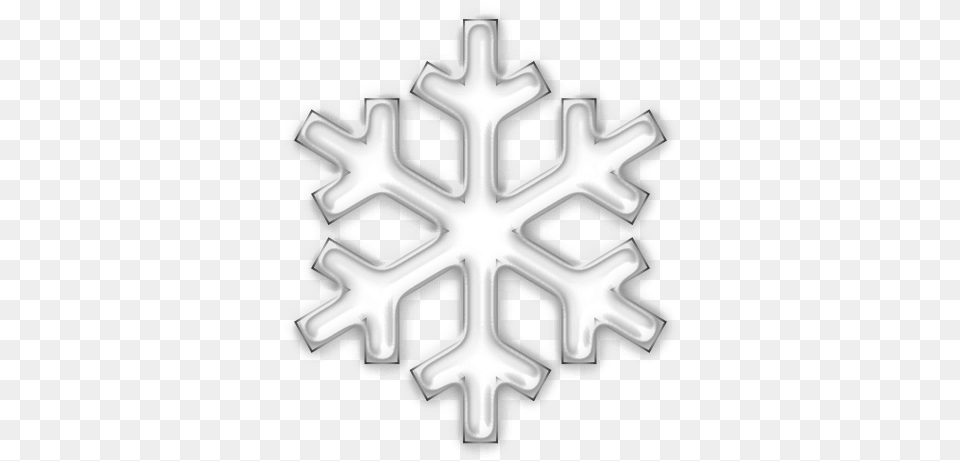 Half Snowflake Clipart Black And White Graphic Freeuse Clipart Christmas Snowflakes, Nature, Outdoors, Snow, Cross Png Image