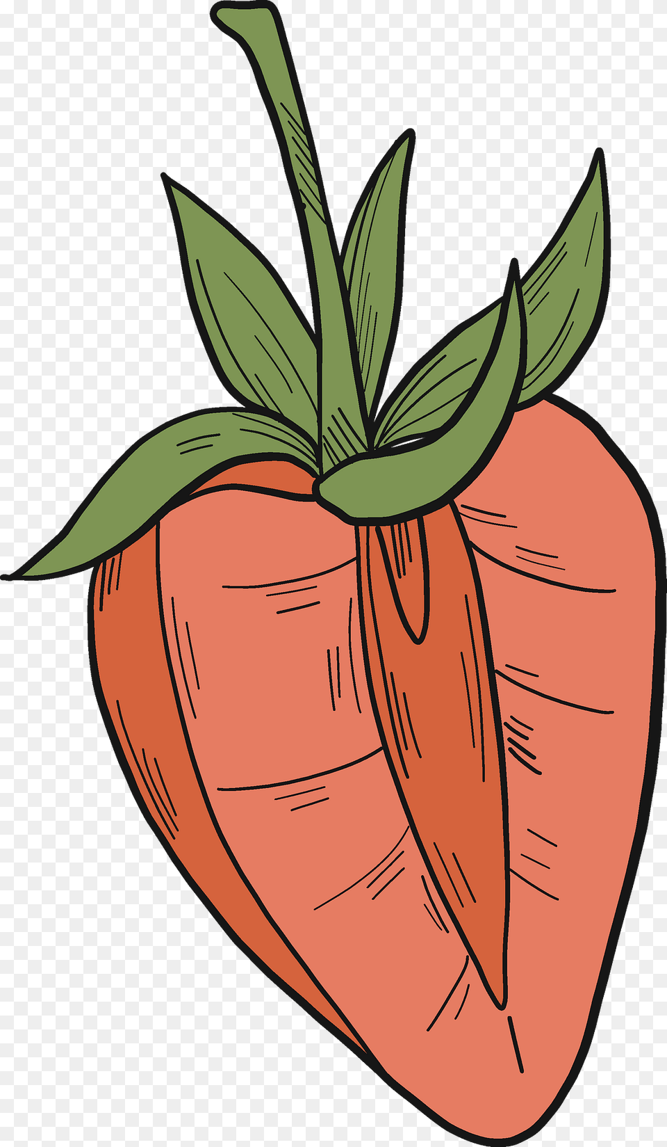 Half Strawberry Clipart, Berry, Food, Fruit, Plant Png