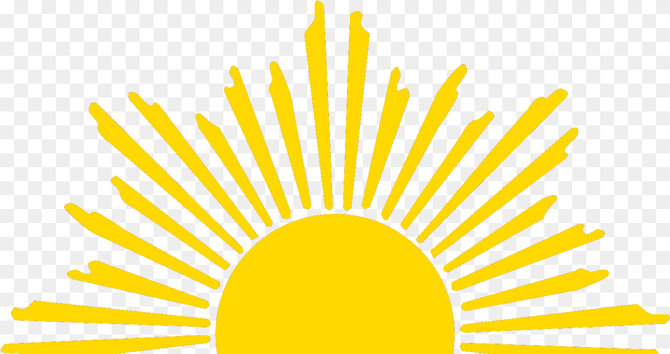 Half Sun Clipart Buddhist Sun, Flower, Plant, Outdoors, Logo Free Png Download