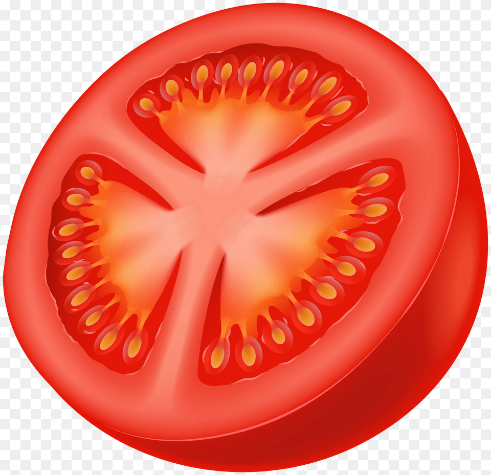 Half Tomato Clip Art Png Image