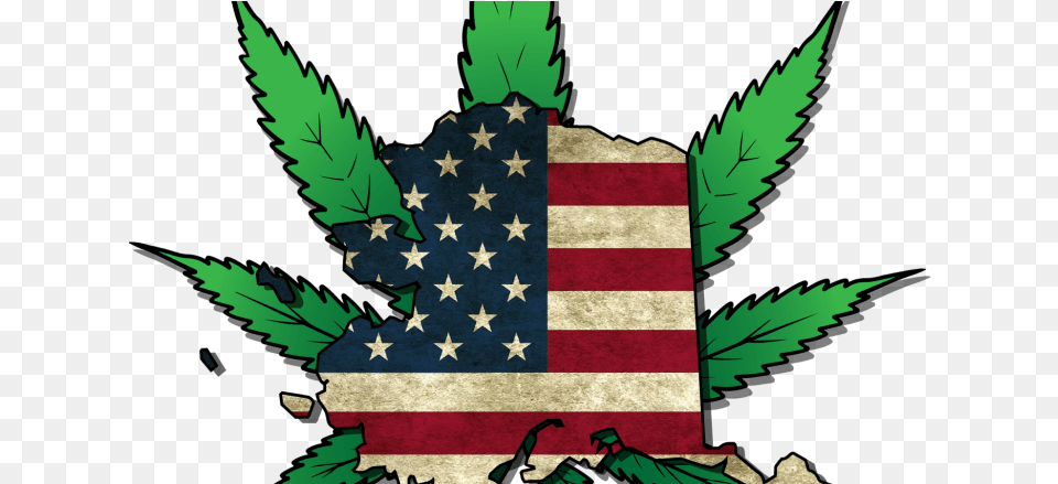 Half Uk And Half American Flag, American Flag, Leaf, Plant, Wedding Free Png Download