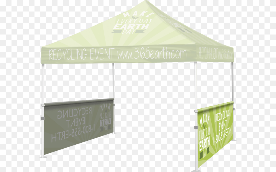 Half Wall Sales Tent, Canopy, Outdoors Free Transparent Png