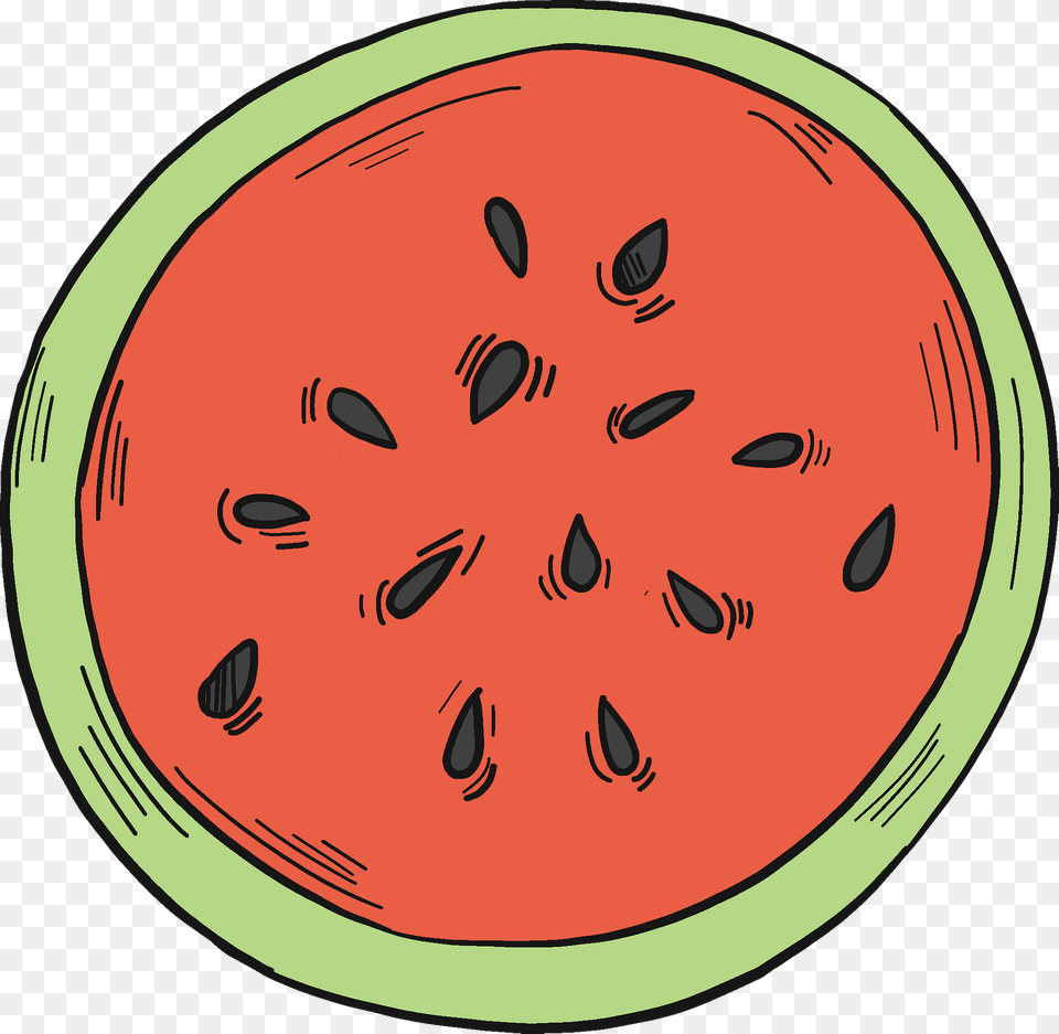 Half Watermelon Clipart, Food, Fruit, Plant, Produce Free Png Download