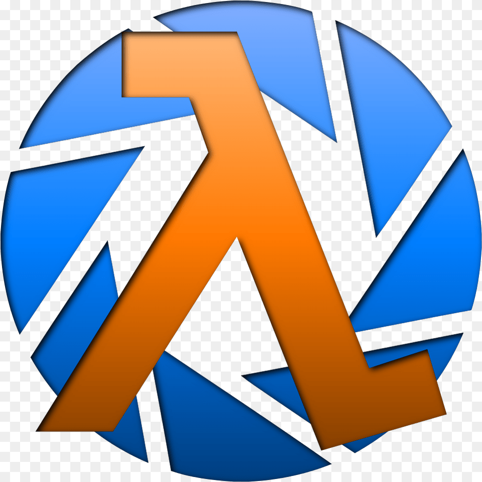 Halflife Portal Logo Aperture Science Logo Symbol, Cross, Text Free Transparent Png