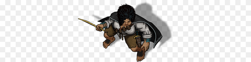 Halfling Femal Illustration, Adult, Male, Man, Person Free Transparent Png