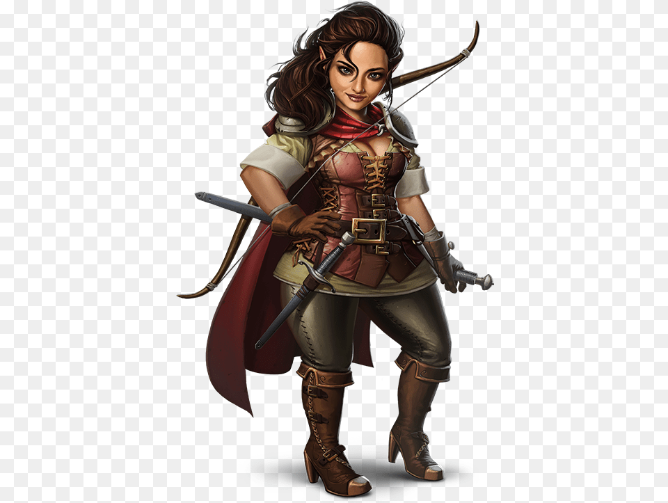 Halfling Rogue Female Female Halfling Rogue, Adult, Person, Woman, Costume Png Image