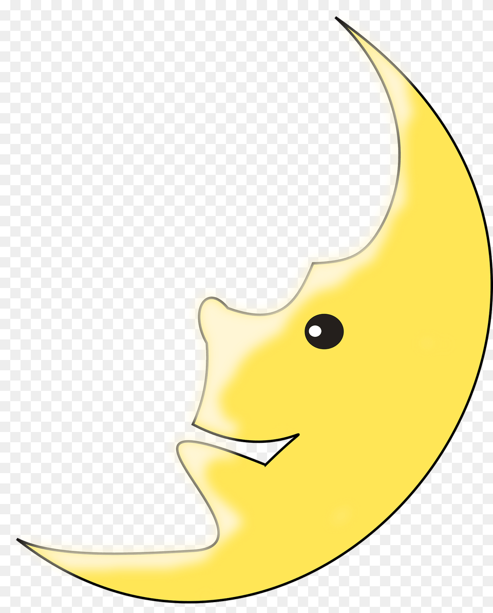Halfmoon Clipart, Animal, Outdoors, Night, Nature Free Transparent Png