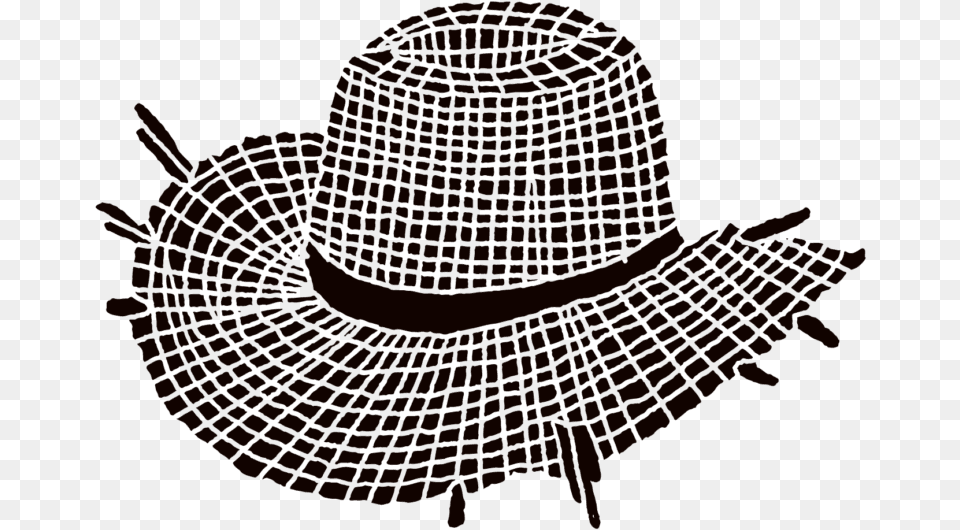 Halftone, Clothing, Hat, Sun Hat, Person Png Image