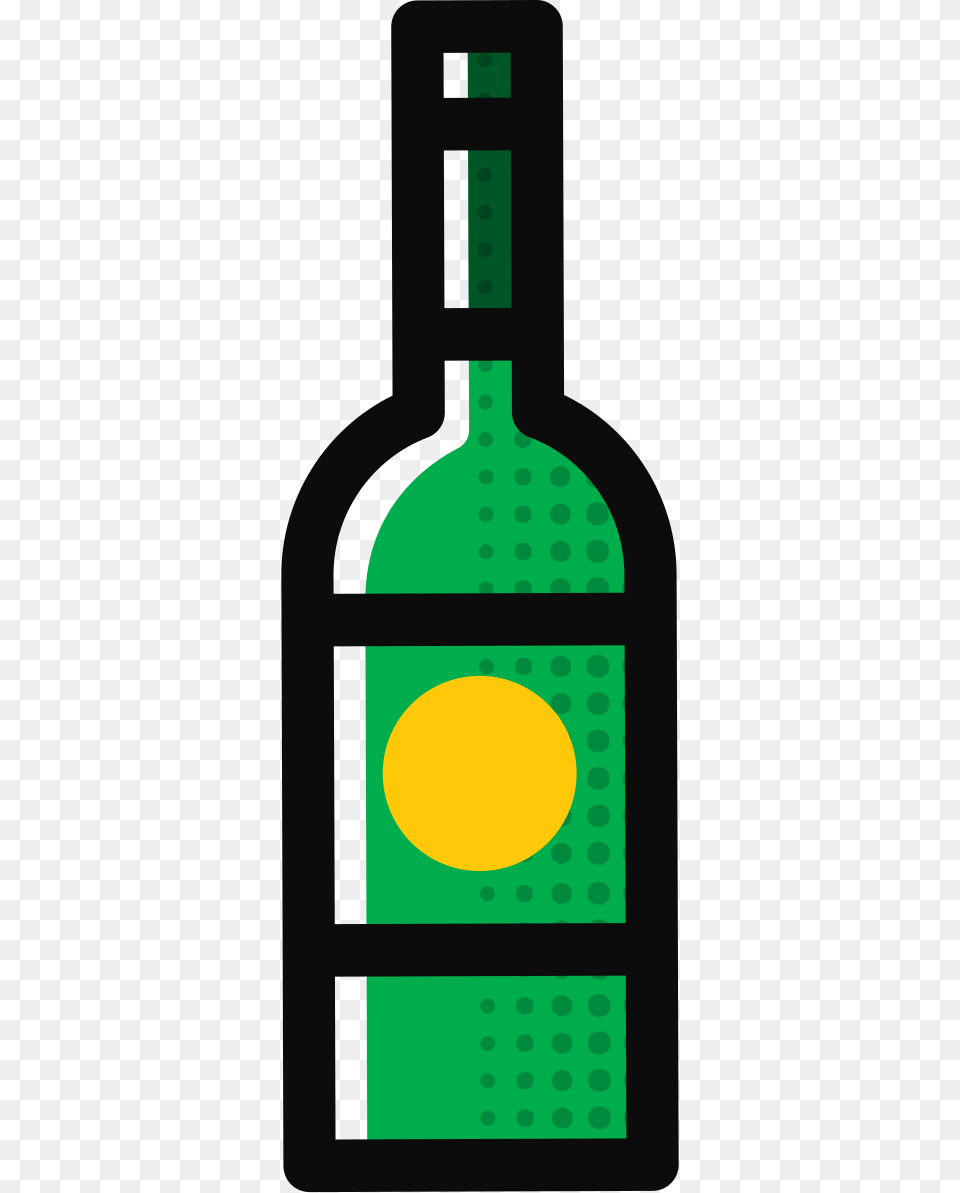 Halftone Champagne Bottle Champagne, Alcohol, Beverage, Liquor, Light Free Transparent Png