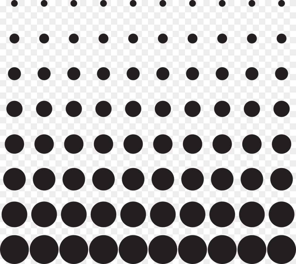 Halftone Pattern Halftone Big Vector, Polka Dot Png Image