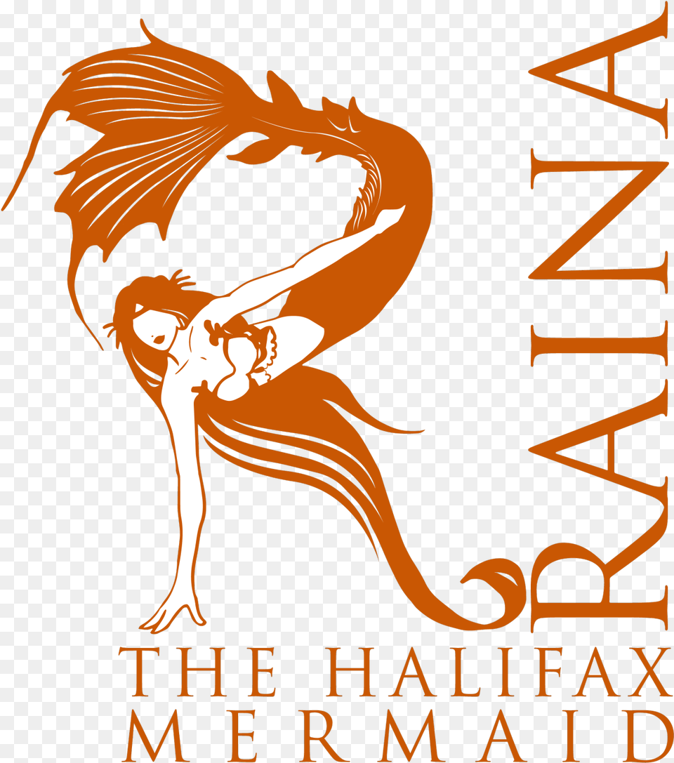 Halifax Mermaids Raina Mermaid Real Mermaid Mermaid Graphic Design, Publication, Book, Adult, Person Free Png