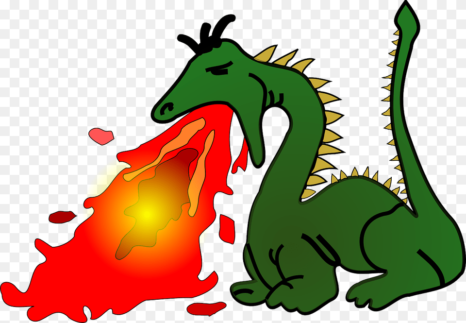 Halitosis Commonly Known As Bad Breath Is A Very Embarrassing Cartoon Dragon Blowing Fire, Outdoors Png Image