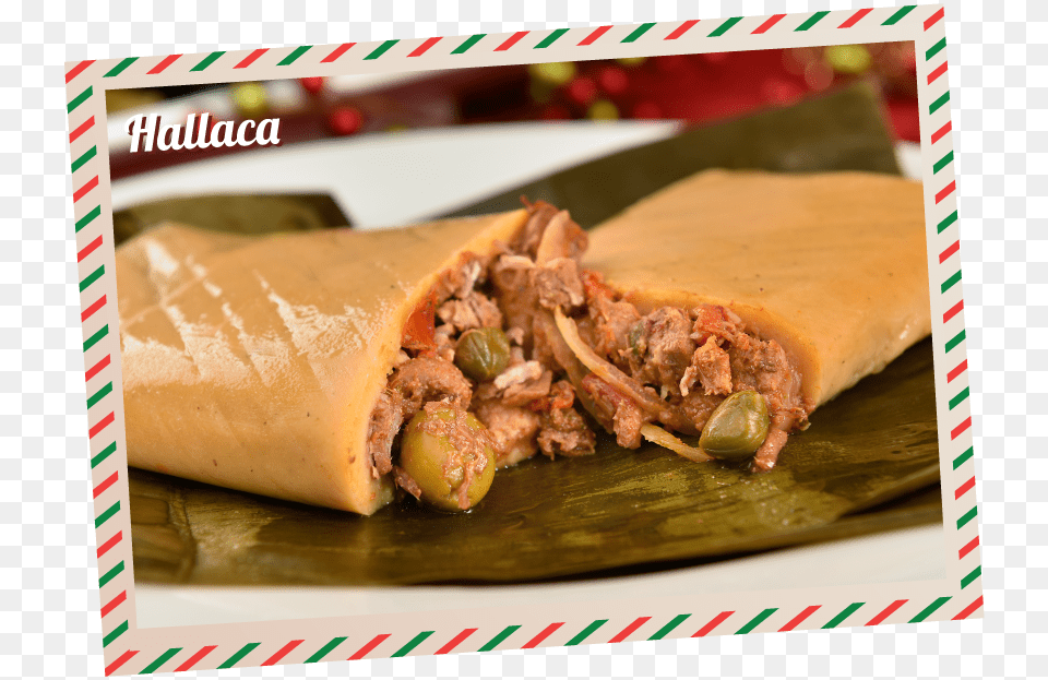 Hallacas Pan De Jamon, Burrito, Food Free Png Download