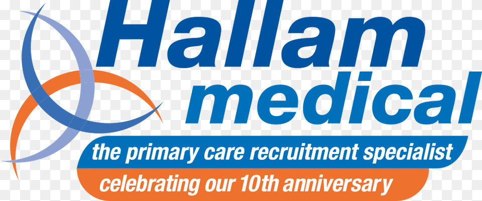 Hallam Medical 10th Anniversary Logo Hallam Medical, Text Free Png
