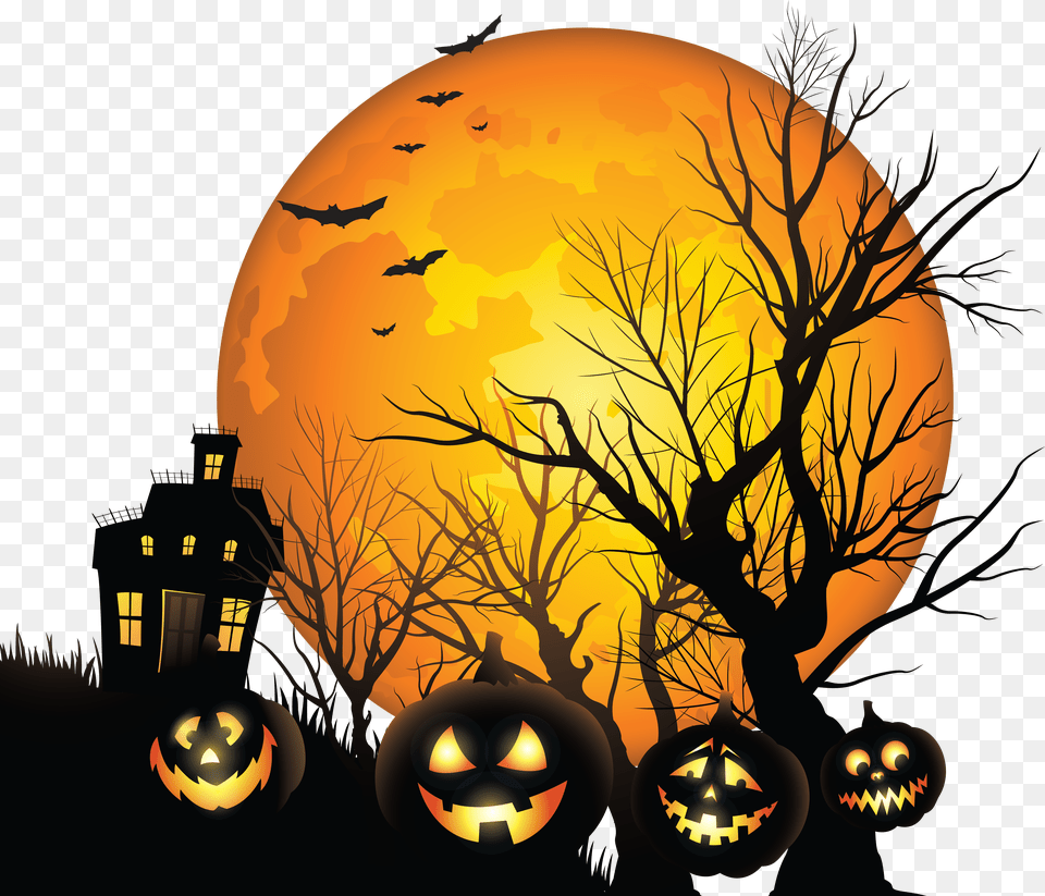 Halloween, Festival, Bonfire, Fire, Flame Free Png Download