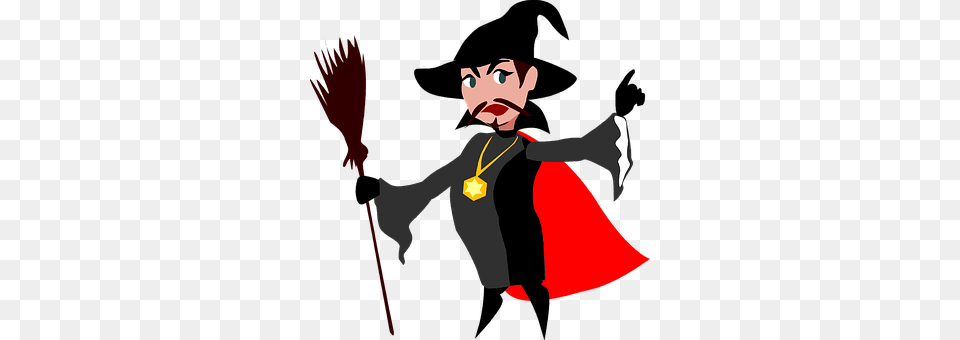 Halloween Person, Magician, Performer, Face Free Png