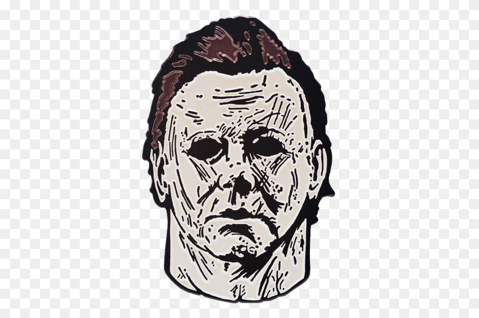 Halloween 2018 Michael Myers Drawings Michael Myers Pin, Photography, Head, Person, Face Free Png Download