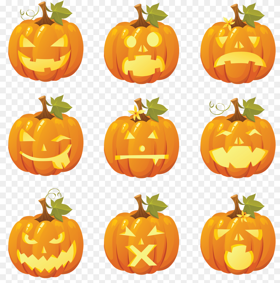 Halloween, Food, Plant, Produce, Pumpkin Png Image