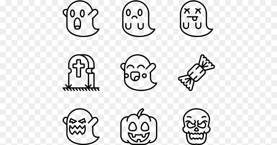 Halloween, Gray Free Png
