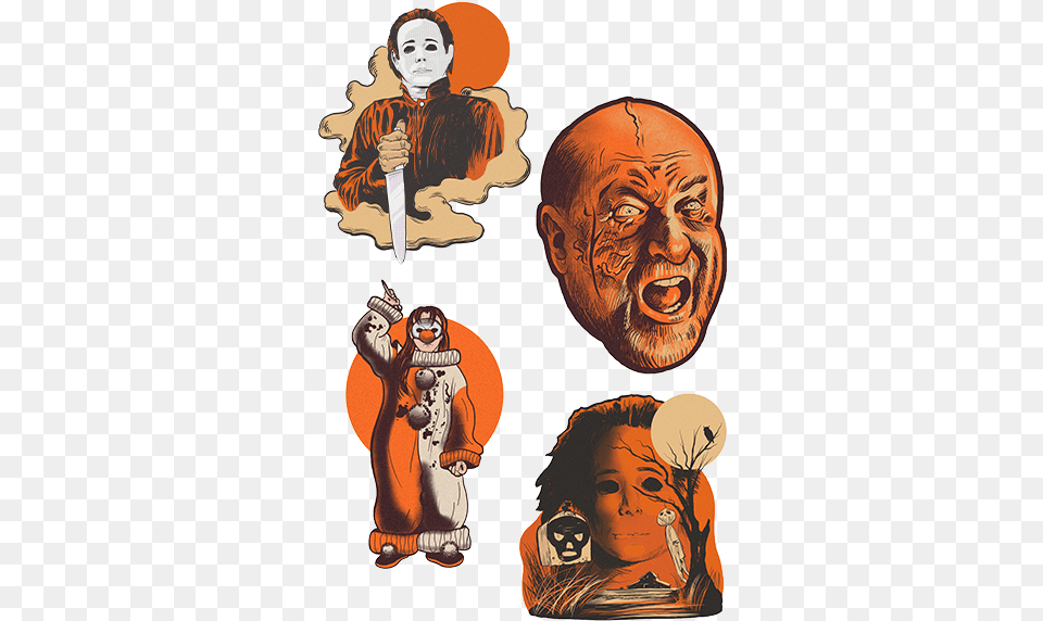 Halloween 4 The Return Of Michael Myers Wall Decor Series 1 Halloween 4 Wall Decor, Book, Comics, Publication, Baby Free Png Download