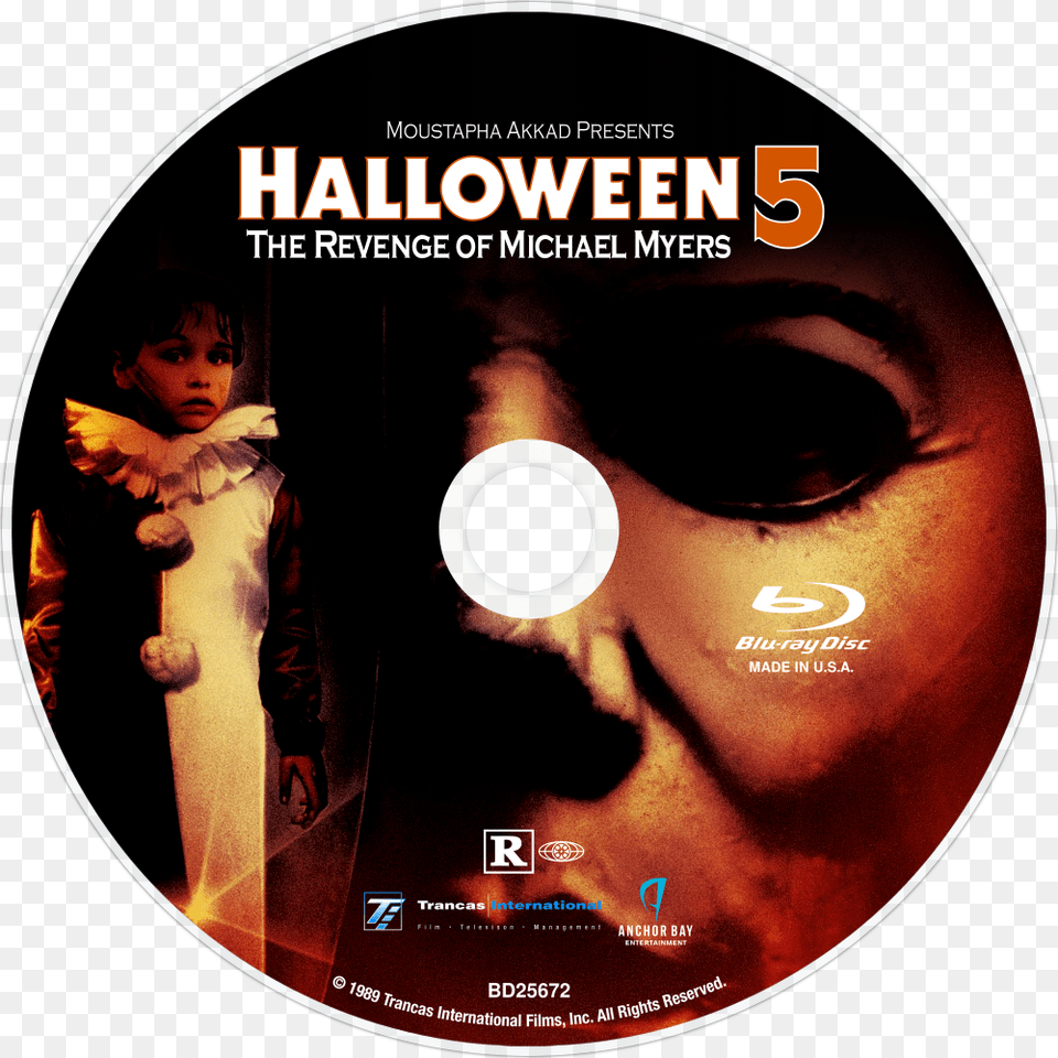 Halloween 5 Blu Ray, Disk, Dvd, Baby, Person Free Transparent Png